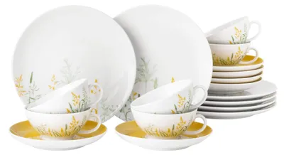 Produktbild von Seltmann Weiden Liberty Meadow Grasses curry Tee-Service 18-tlg. klein