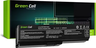 A laptop battery and its packaging are shown.