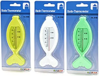 Image de 1 x thermomètre de bain env. 5 x 15 cm, couleur au hasard