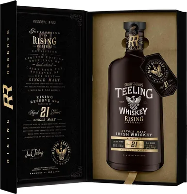 Produktbild von Teeling 21 Jahre - Rising Reserve No. 3 - Ruby Port Cask - Single Malt Irish Whiskey