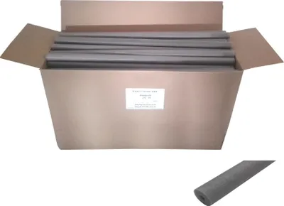 Produktbild von 25 x Fugen PE Rund Hohlprofil Rundschnur Ø 40mm x 1m grau geschlossenzellig