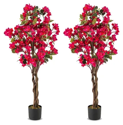 Obrázek produktu pro Umělá bougainvillea – umělá rostlina – dekorativní rostlina – květináčová rostlina – výška 120 cm