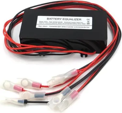 Zdjęcie produktu dla Balanser GOOWEI ENERGY 4x do 12V, do akumulatorów Pb, Li, VRLA, LFP