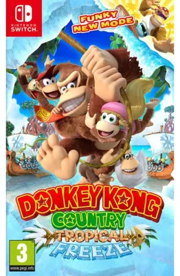 Produktbild von Spiel Donkey Kong Country: Tropical Freeze (NSW)