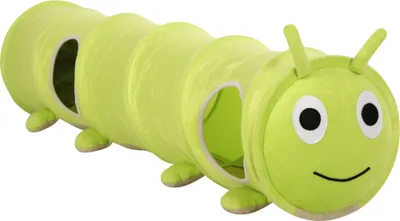 Produktbild von Kerbl Katzentunnel Raupe (Farbe hellgrün, Länge 170 cm, Durchmesser 30 cm) 81631