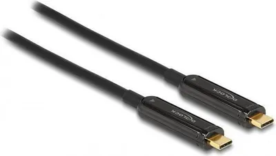 Produktbild von DELOCK Aktives Optisches USB-C Video Kabel 4K 60Hz 10m
