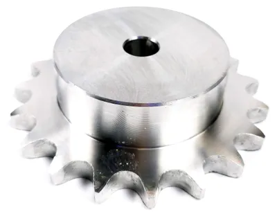 Obrázek produktu pro Ozubené kolo 12B, 19 zubů, s nábojem, nerezové, P: 19,05, 3/4″, Ozdowski, jednořadé