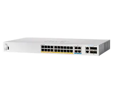 Image de Cisco CBS350, administrable, L3, Gigabit Ethernet (10/100/1000), Power over Ethernet (PoE), Rack-Einbau, 1U