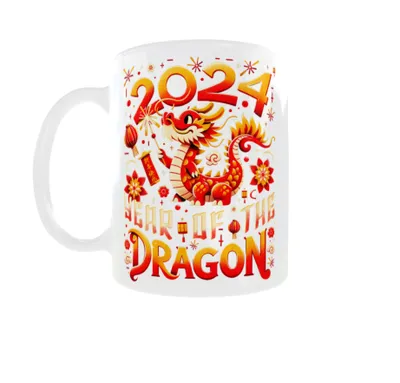 Obrázek produktu pro Hrnek 300ml Nový rok 2024 Dračí rok