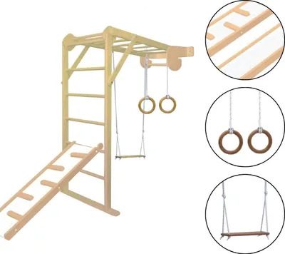 Obrázek produktu pro Gymnastický Žebřík Mini Plus - Dřevo