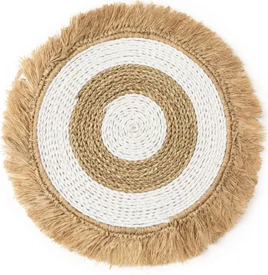 Immagine prodotto di Bazar Bizar La Tovaglietta In Rafia E Seagrass - Naturale Bianco