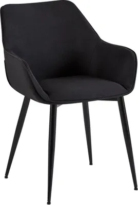 Produktbild von Esszimmerstuhl Vessa Stoff schwarz