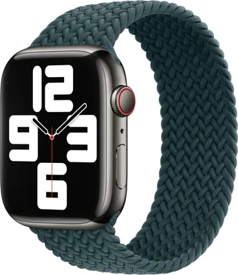 Zdjęcie produktu dla Apple Pleciony pasek solo do zegarka Apple Watch | 44/45/46/49 mm – rozmiar 10 – Rainforest