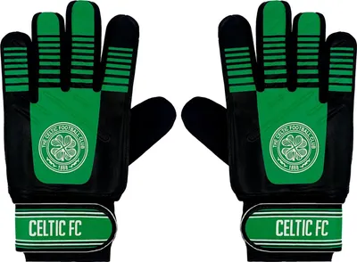 Produktbild von Celtic FC - Handschuhe für Kinder GF1241 (5-10 Jahren) (Grün/Schwarz)