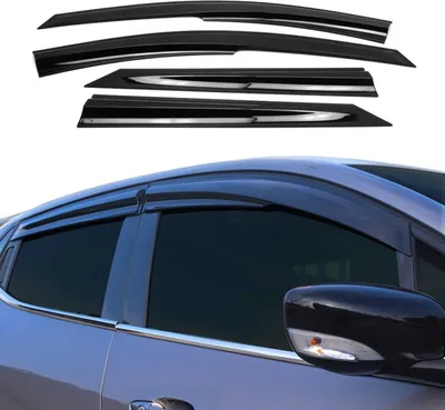 Produktbild von 4x Windabweiser Regenabweiser für VW Passat B8 2015-2019 Acryl Dunkel