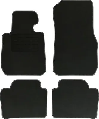 Zdjęcie produktu dla Welurowe dywaniki samochodowe do BMW 3 F30 sDrive 2011 - 2019 ECO
