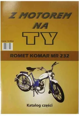 Produktbild von Motorradteilekatalog - Romet Komar Mr232