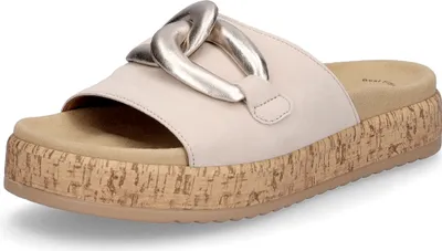 Produktbild von Gabor Damen Pantolette aus weichem Rauleder mit komfortablem Fußbett in Rosa