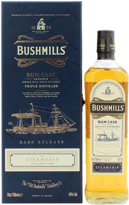 Produktbild von Bushmills Rum Cask Reserve - Steamship Collection - Rare Release - Single Malt Irish Whiskey