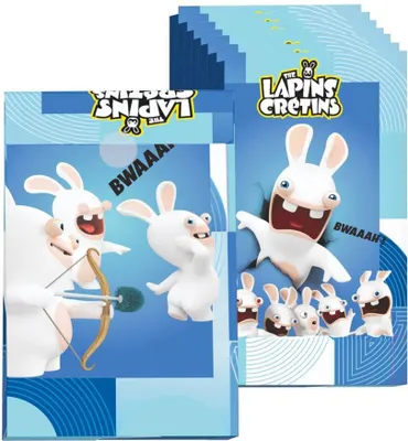 Obrázok produktu pre 8 darčekových tašiek Raving Rabbids -
