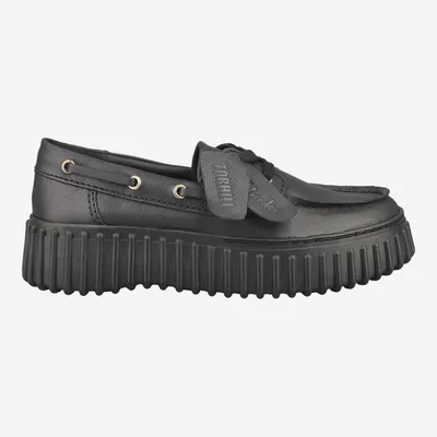 Produktbild von Clarks Torhill Boat 26329433 4, Schnürschuhe in Schwarz für Damen, Größe 41