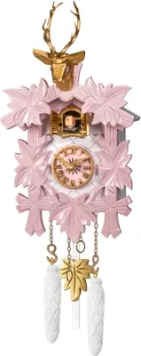 Image de Engstler - 522/5/26_Q - Coucou - Quartz - Noyer - 30 cm