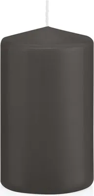 Produktbild von Stumpenkerzen Grau Ø 58 x 100 mm, 16 Stück