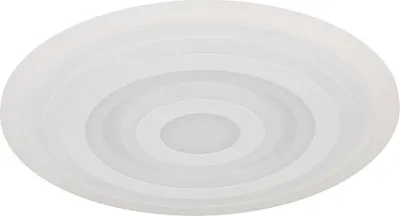 Produktbild von LED Deckenleuchte, Metall, Acryl, weiß, 3000K, D 49 cm