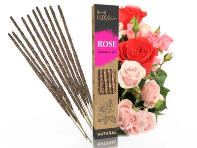 Produktbild von Natürliche Räucherstäbchen Rose - NATURAL ROSE