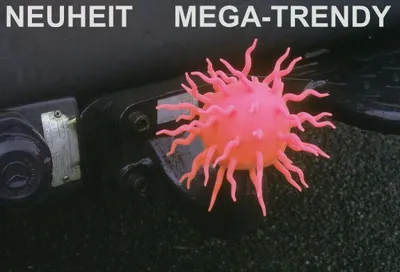 Produktbild von KAPPE ANHÄNGERKUPPLUNG EYECATCHER SHOW TUNING ABDECKUNG Pink Sonne AUTO BLICKFANG AHK AHKabdeckung ANHÄNGERKUPPLUNGABDEKUNG Schutz kappe Schutzkappe Neuheit