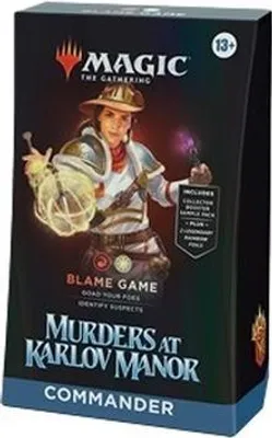 Image de Magic: The Gathering Commander: Murders at Karlov Manor: Blame Game Command