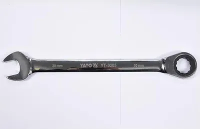 Zdjęcie produktu dla Klucz Płasko-Oczkowy 30 Mm Z Grzechotką