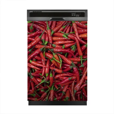Produktbild von Magnete Dekorative 60x80 cm Küche Magnetmatte Spülmaschine - Paprika Gemüse