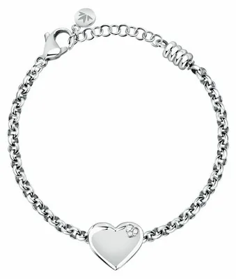 Productafbeelding van Romantische stalen armband Drops SCZ1422