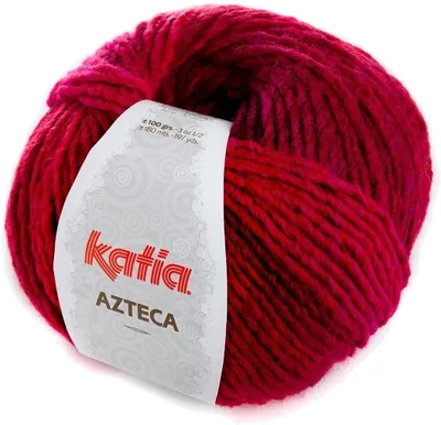 Zdjęcie produktu dla Katia Azteca 7809 Red Przędza dziewiarska