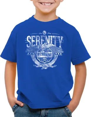 Produktbild von style3 Serenity Firefly Kinder T-Shirt aufbruch allianz raumschiff