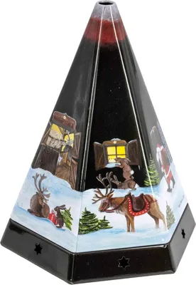 Produktbild von Crottendorfer Räucherhäuser, Typ:Räucherpyramide aus Metall