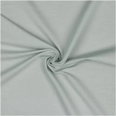 Modalstoff Modal Sweat Sweatstoff Oeko-Tex 0,5m Stoff elastisch Sweatstoff hellgrau