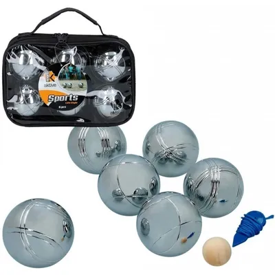 Image de Aktive 54036 - Lot de 6 boules de pétanque Sports COLOUR BABY