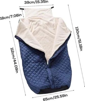 Image de Couvertures chauffantes pour le dossier des fauteuils roulants, couvertures polaires épaisses et chaudes pour les patients âgés