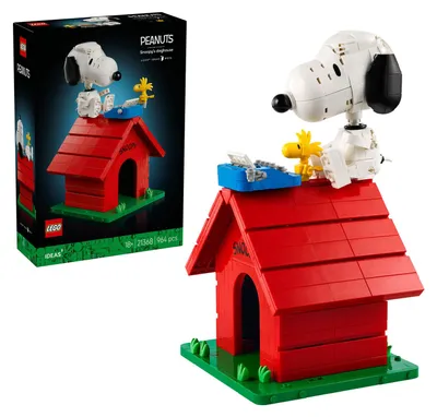 Obrázok produktu pre LEGO Ideas Peanuts: Snoopyho búda, Stavebnica, 18 rok / roky, Plast, 964 kusov, 1,25 kg