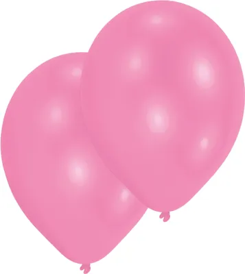Produktbild von Amscan Luftballon Standard rosa 10 Stück