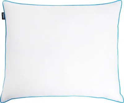 Produktbild von BELIANI Kopfkissen Weiße Entenfedern und Daunen 50x60 cm Premium-Baumwollbezug Natürliche Füllung