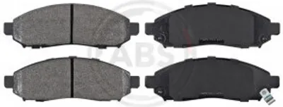 Produktbild von A.B.S. 37518 - OE 41060 EA025 Bremsbelagsatz für Xterra N50, Pathfinder III R51, Leaf ZE0