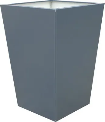 Produktbild von Pflanzvase Palatino Max Zink beschichtet 68 x 68 x 100 cm anthrazit