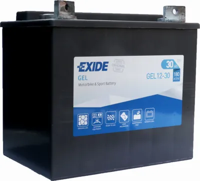 Image de Exide Batterie G12-30 Gel Din 52430