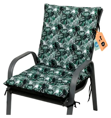 Produktbild von Outdoor Sitzkissen - 48x96 cm - Wasserdichtes und UV-beständiges Gartenkissen - Stuhlauflage für Balkonstühle