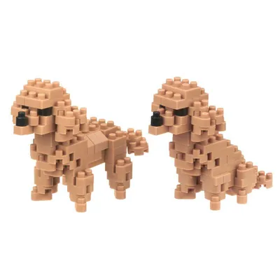 Produktbild von Spielzeugpudel (Nanoblocks) Figur
