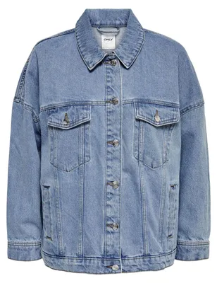 Produktbild von Only Safe Caroline Oversize Jeansjacke Blau XL Frau Blau XL
