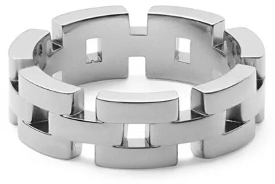 Image de Bagues Daniel Wellington Argent 18 Collection Link Jewelry - femme